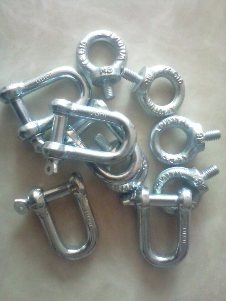 Galvanized JIS Type D Lifting Screw pin Shackle