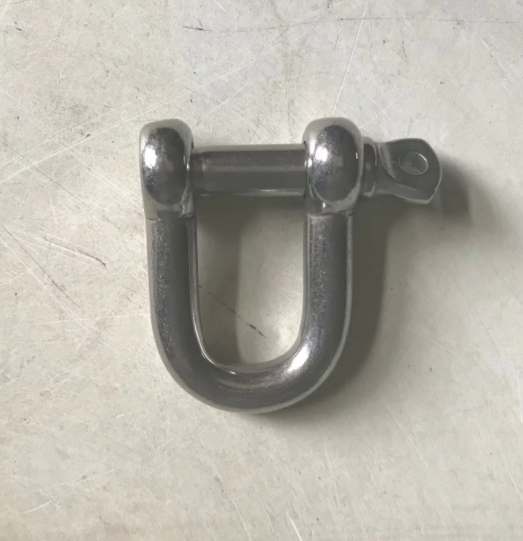 European Type Bow Shackle in Stainless Steel with High Polished Surface