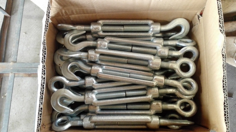 DIN1480 Drop Forged Turnbuckle with Eye&Hook&Jaw& Stud