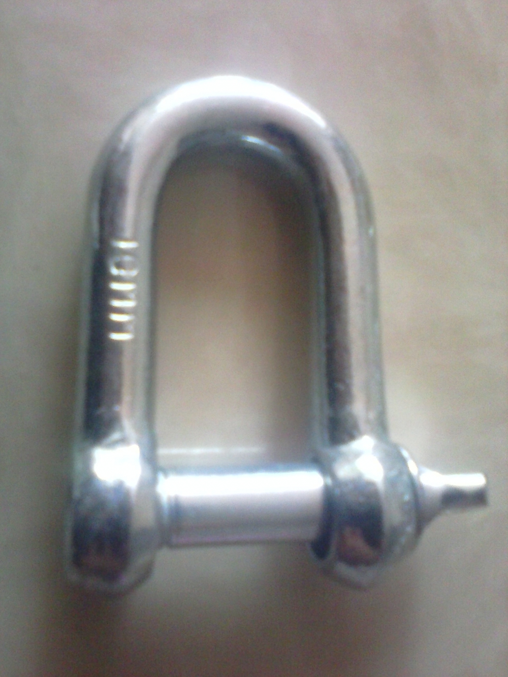 Galvanized Large Dee Screw Pin Shackle Chain Shackle Straight Shackle