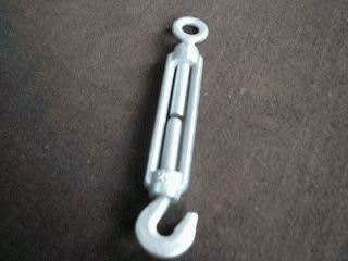 DIN 1480 Turnbuckle with Eye Hook Galvanized Casting Malleable