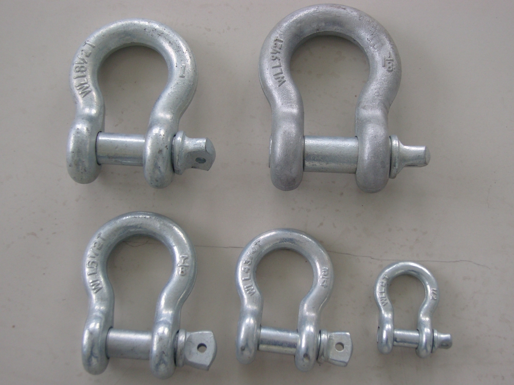 Trawling Shackle with Square/Round Head Pin