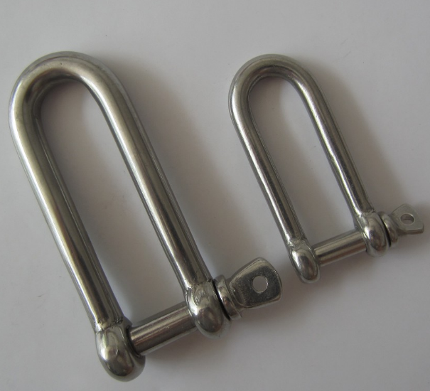 Customized Special Size Width D Shackle in Ss 316