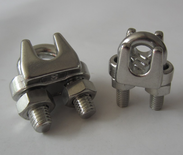 Stainless Steel Simplex Wire Rope Clip Cable Clamp Single Bolt