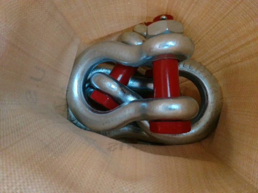 Bow Lifting Shackle HDG Us Type Forged with Safety Pin