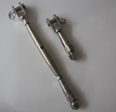 Bottlesscrew with Jaw and Terminal Stud Full Body Turnbuckle SS316