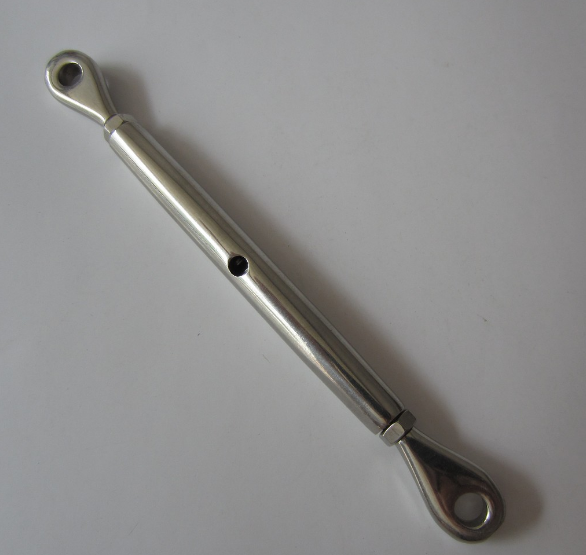 Bottlesscrew with Jaw and Terminal Stud Full Body Turnbuckle SS316