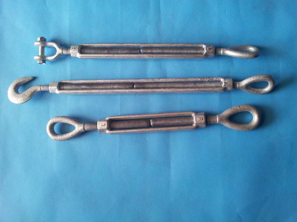 High Quality Hot Sale Us Type Hot Forged HDG Wire Rope Lifting Turnbuckle Jaw /Eye/Hook/Stub