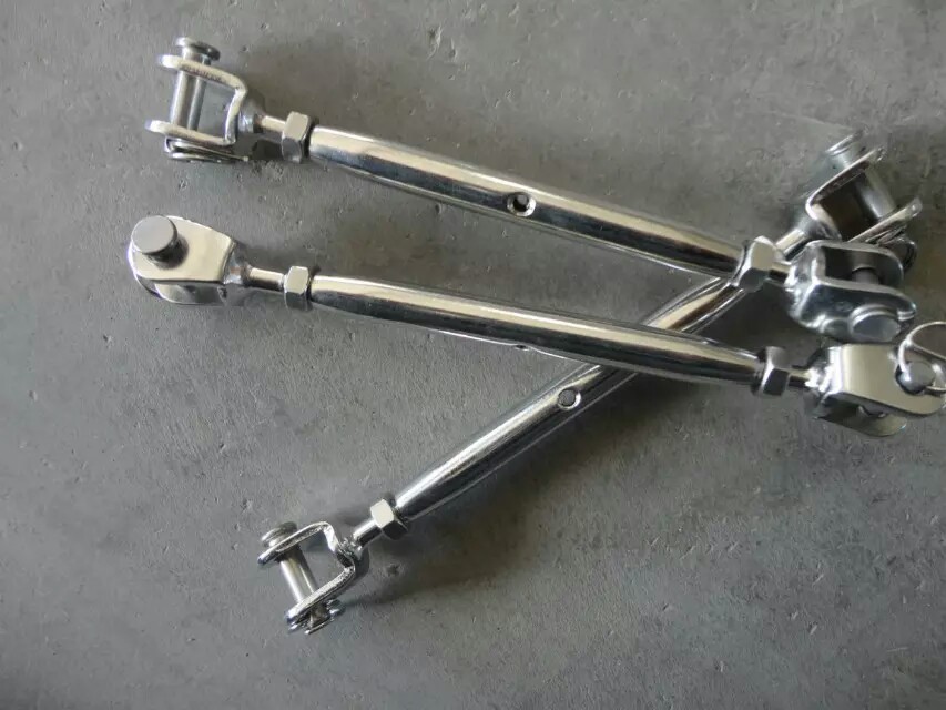 Close Body EUROPEAN TYPE  Jaw Jaw eye  in Stainless Steel