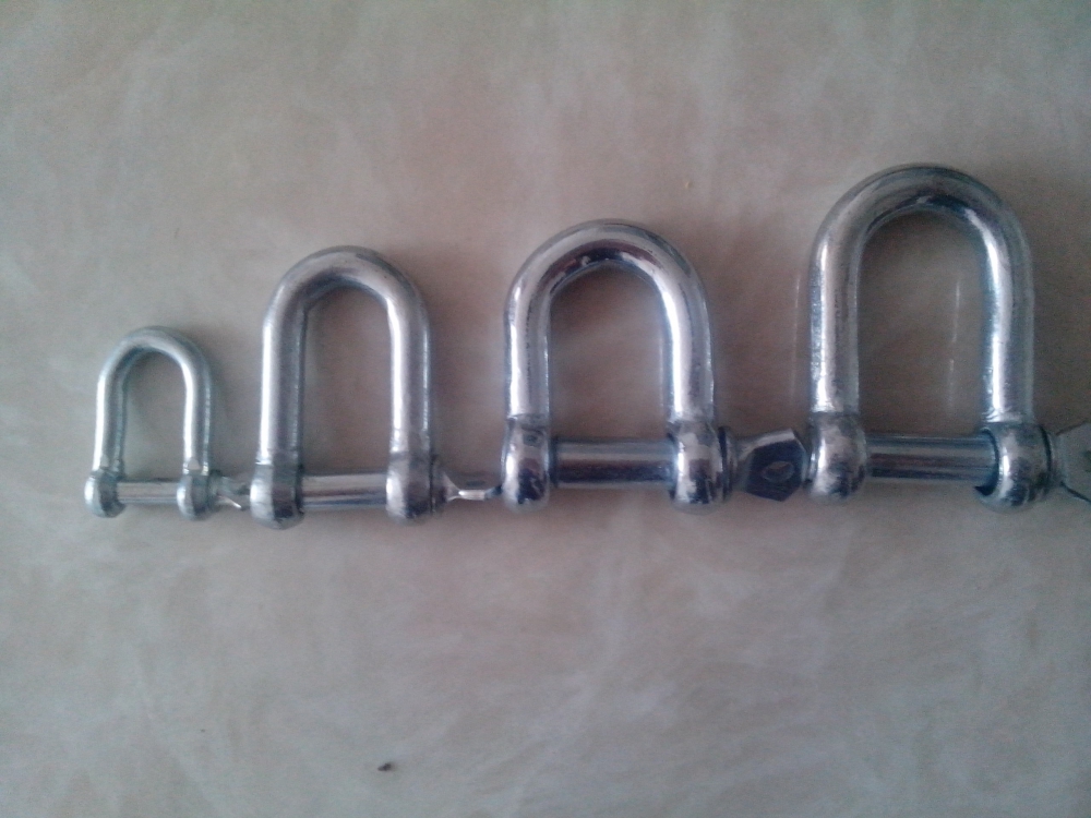 Galvanized JIS Type D Lifting Screw pin Shackle