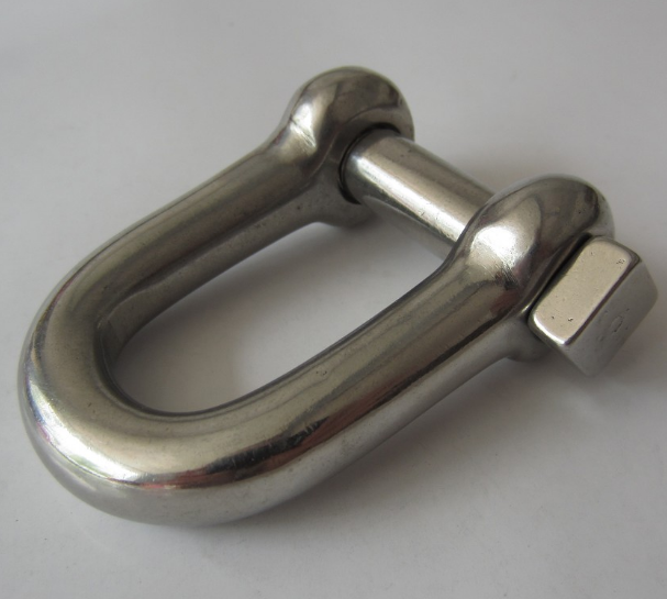 Customized Special Size Width D Shackle in Ss 316